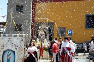 Telde rinde honores a su alcaldesa perpetua (Foto Miguel Florido)